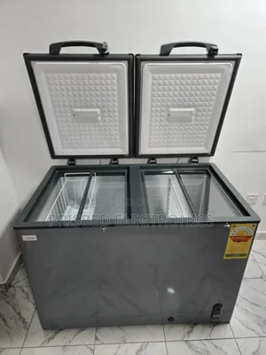 Gold Coast Durable Double Door Chest Freezer 333 Litres