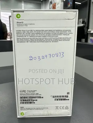 New Apple iPhone 13 128 GB Black