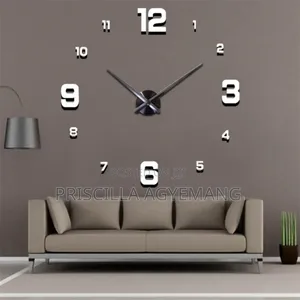 3d Wall Clock Wholesale Available (15 Pieces ) 120 Cm