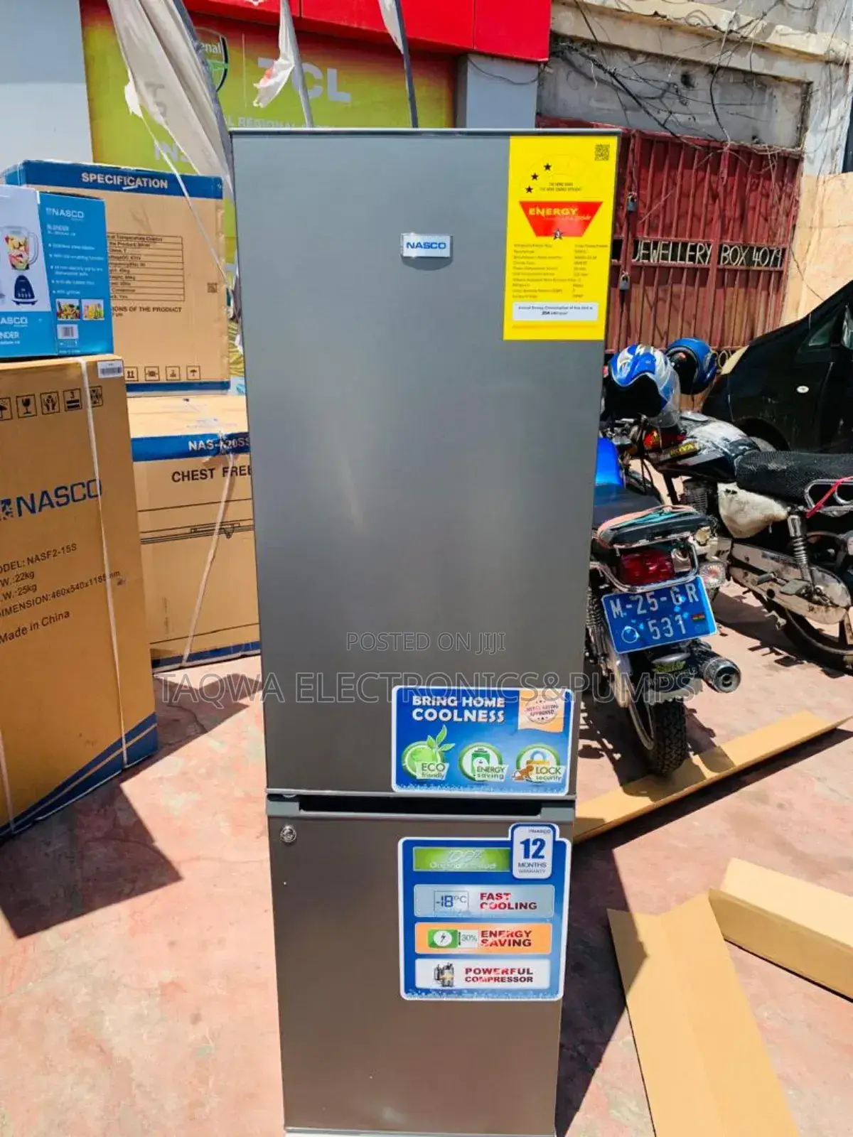 Very Efficient Nasco Refrigerator 170 Litres
