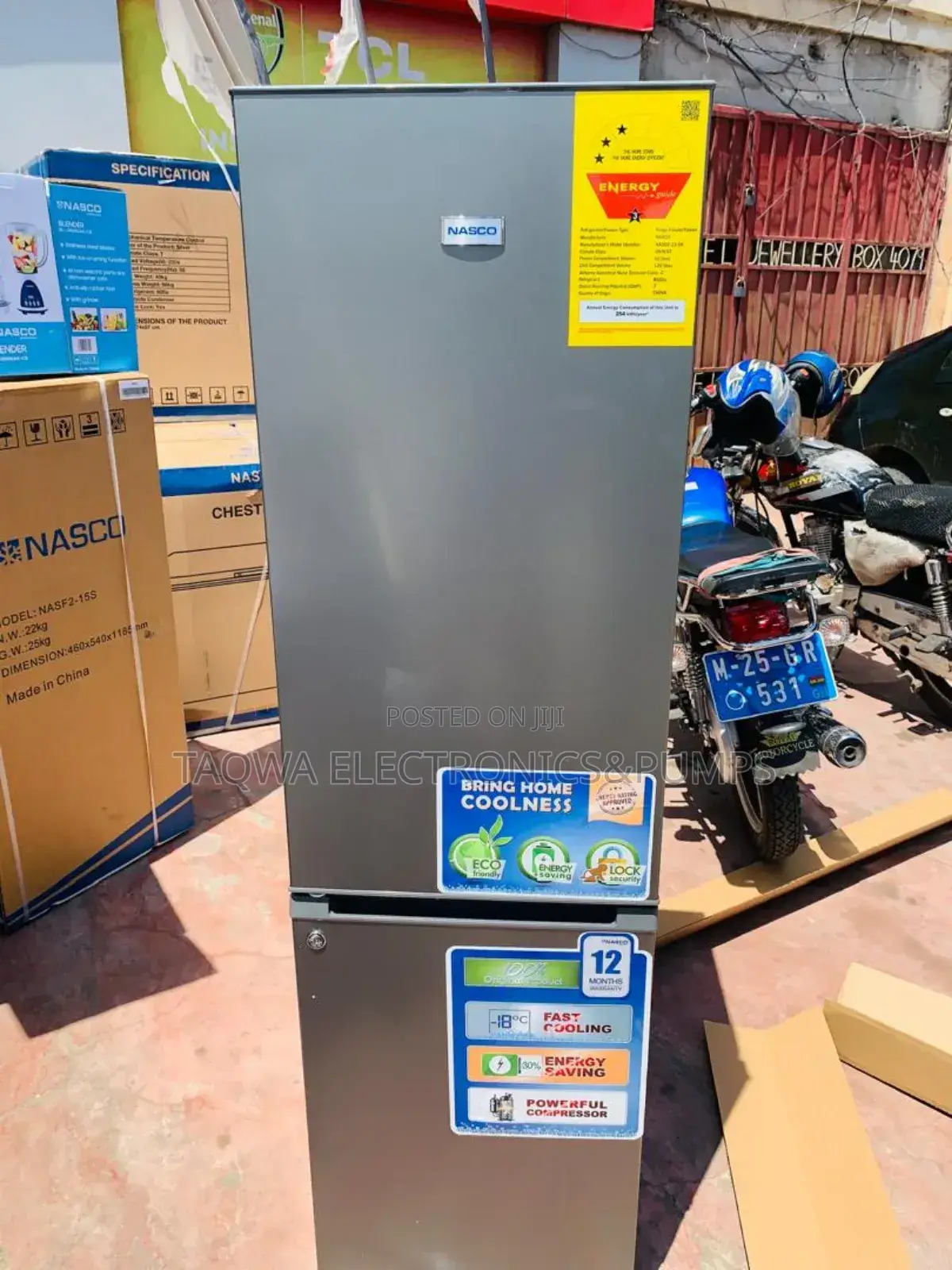 Enough Space, Nasco 170l Fridge