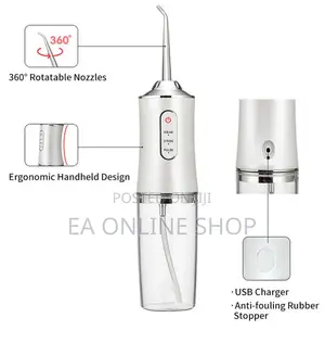 Dental Jet Oral Teeth Irrigator. Tooth Cleaner Water Flosser