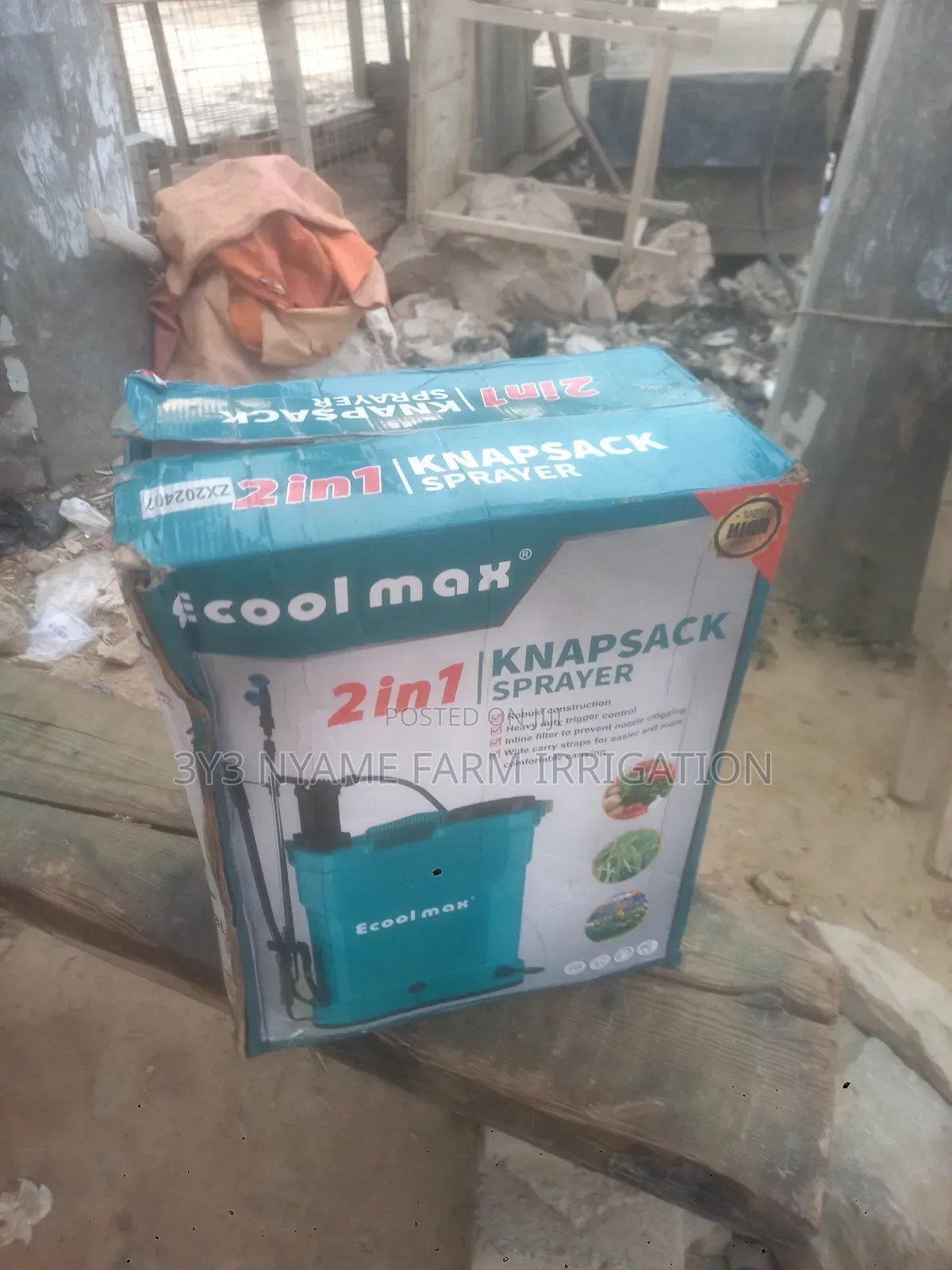 Ecomax Chargeable Knapsack