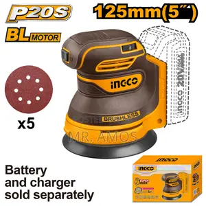 5" 20v Lithium-Ion Cordless Random Orbit Sander - Crosli2002