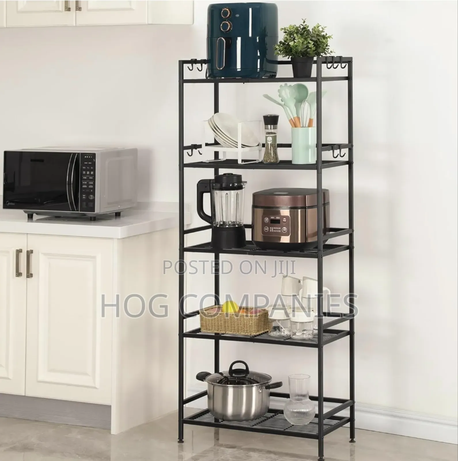 5-tier Rack Metal Microwave Stand In Accra - Fast Delivery In 2hrs