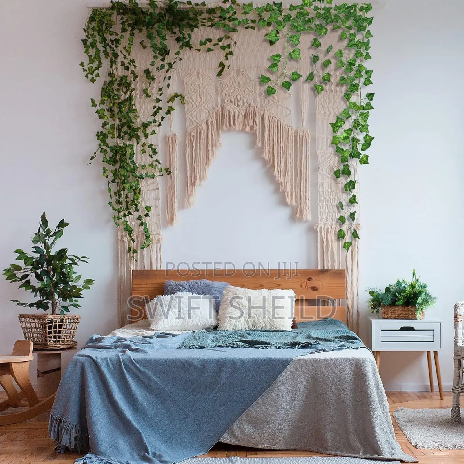 12 Set Vine Leaves for Decoration 2.3 M (230 Cm)
