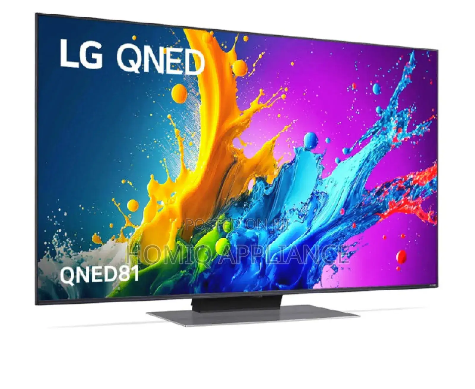 New Lg 65-Inch Smart Qned Tv With 1 Year Warranty