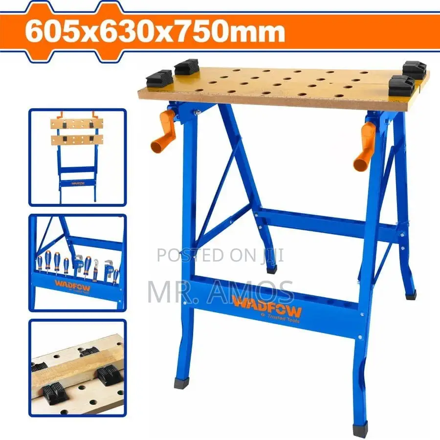 Foldable Workbench 605x630x750mm - Wwe1525