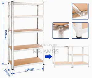 5-tier Adjustable Storage Shelves - Wts1a73