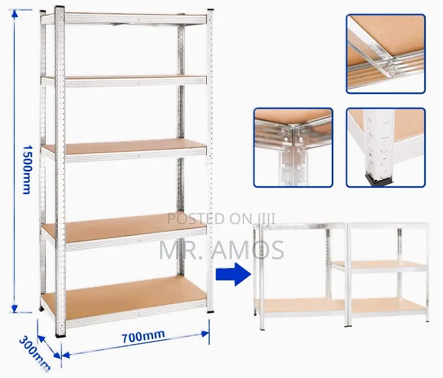5-tier Adjustable Storage Shelves - Wts1a73