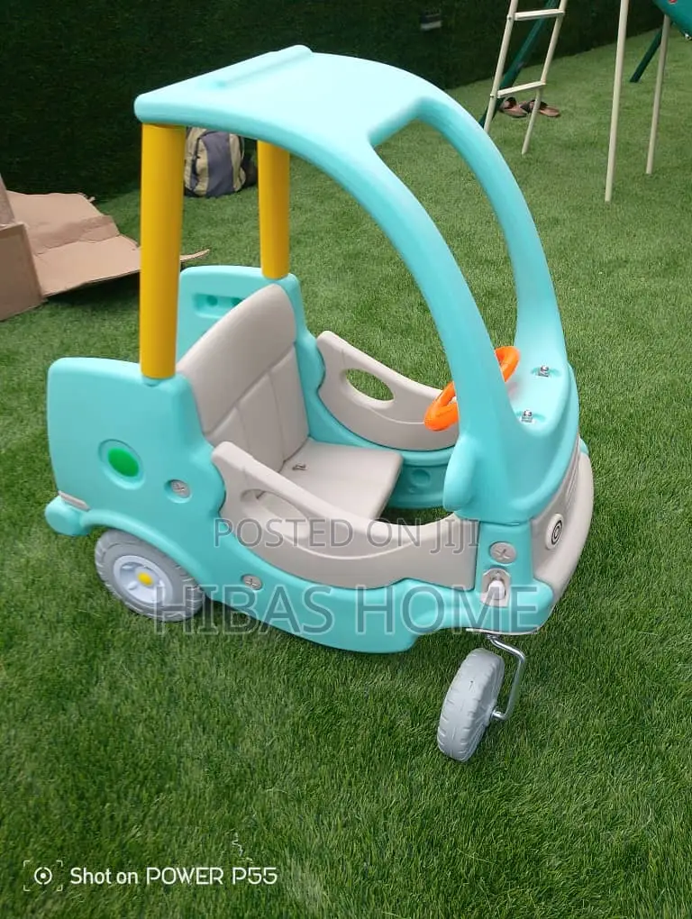Kids Powered Car Ride on Car for 2 Kids, Front Back Seat