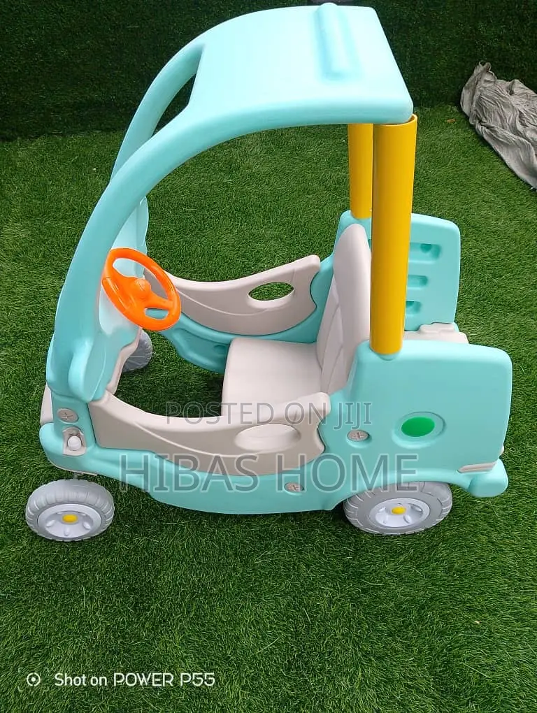 Kids Powered Car Ride on Car for 2 Kids, Front Back Seat