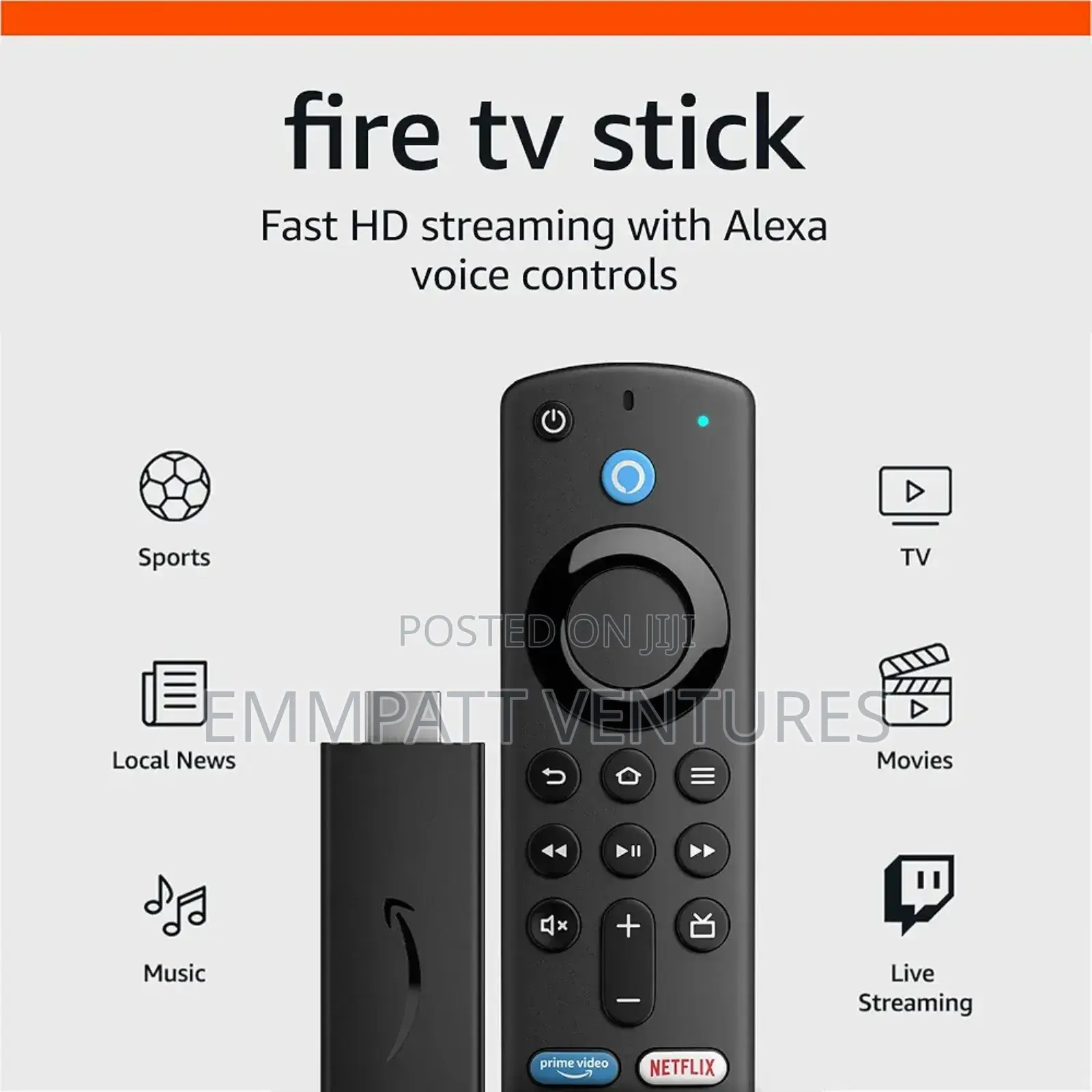Supa Android Stick With Voice Remote Control