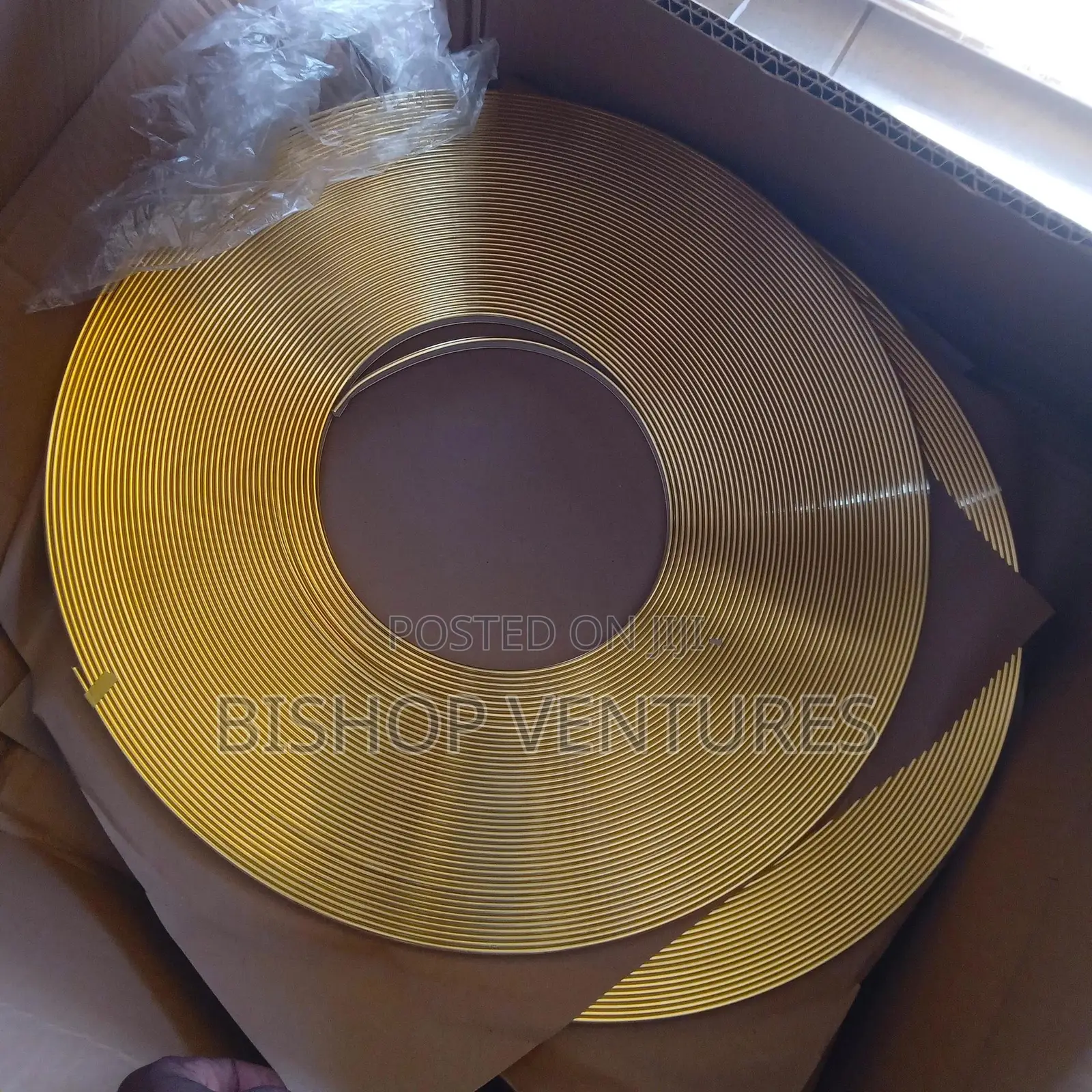 Gold Ring Edge Banding for Frames
