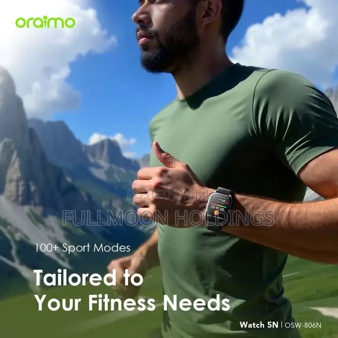Oraimo Watch 5n 2.01'' TFT Screen Lifestyle Smart Watch