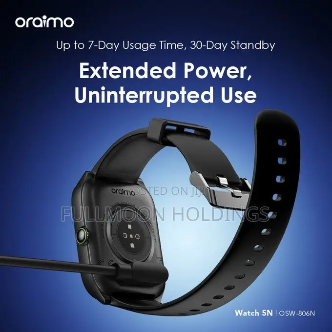 Oraimo Watch 5n 2.01'' TFT Screen Lifestyle Smart Watch