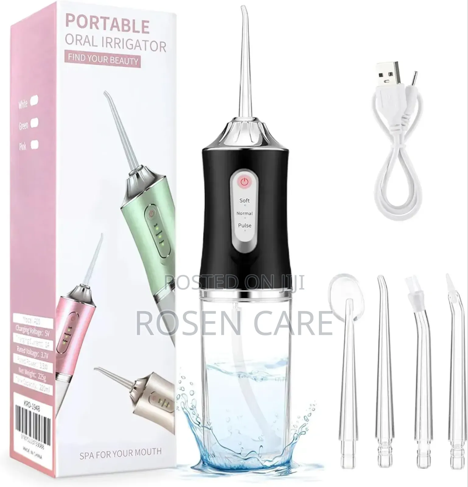 Oral Irrigator Teeth Cleaner Dental Flosser Care Water Floss