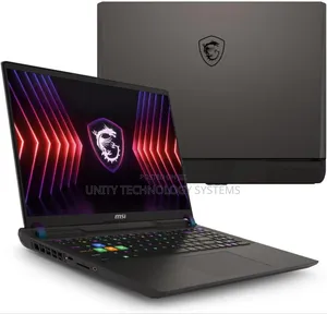 New Laptop MSI Vector 17 HX AI A2XWJG 32GB Intel Core i9 SSD 1T