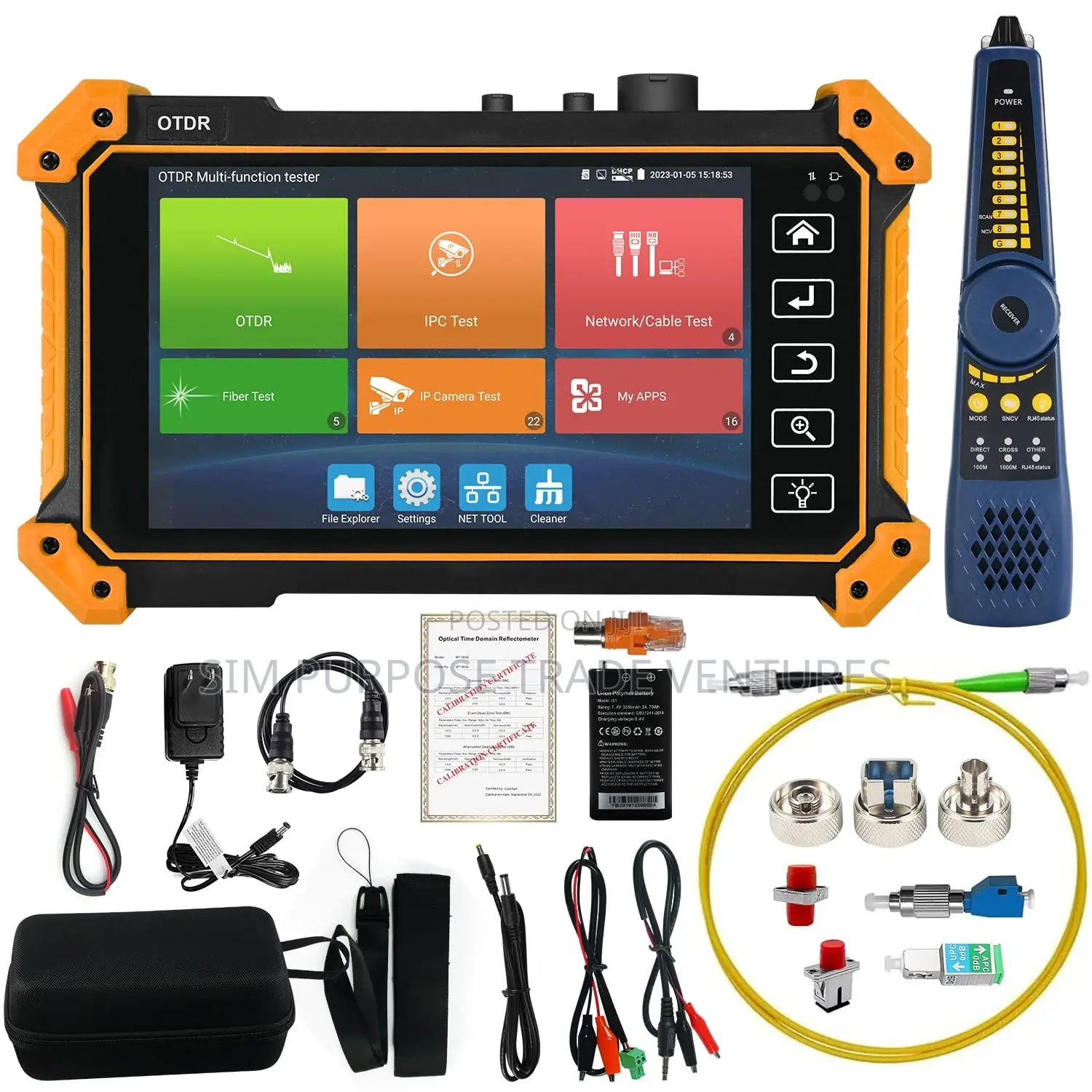 Otdr Fiber Optic Tester