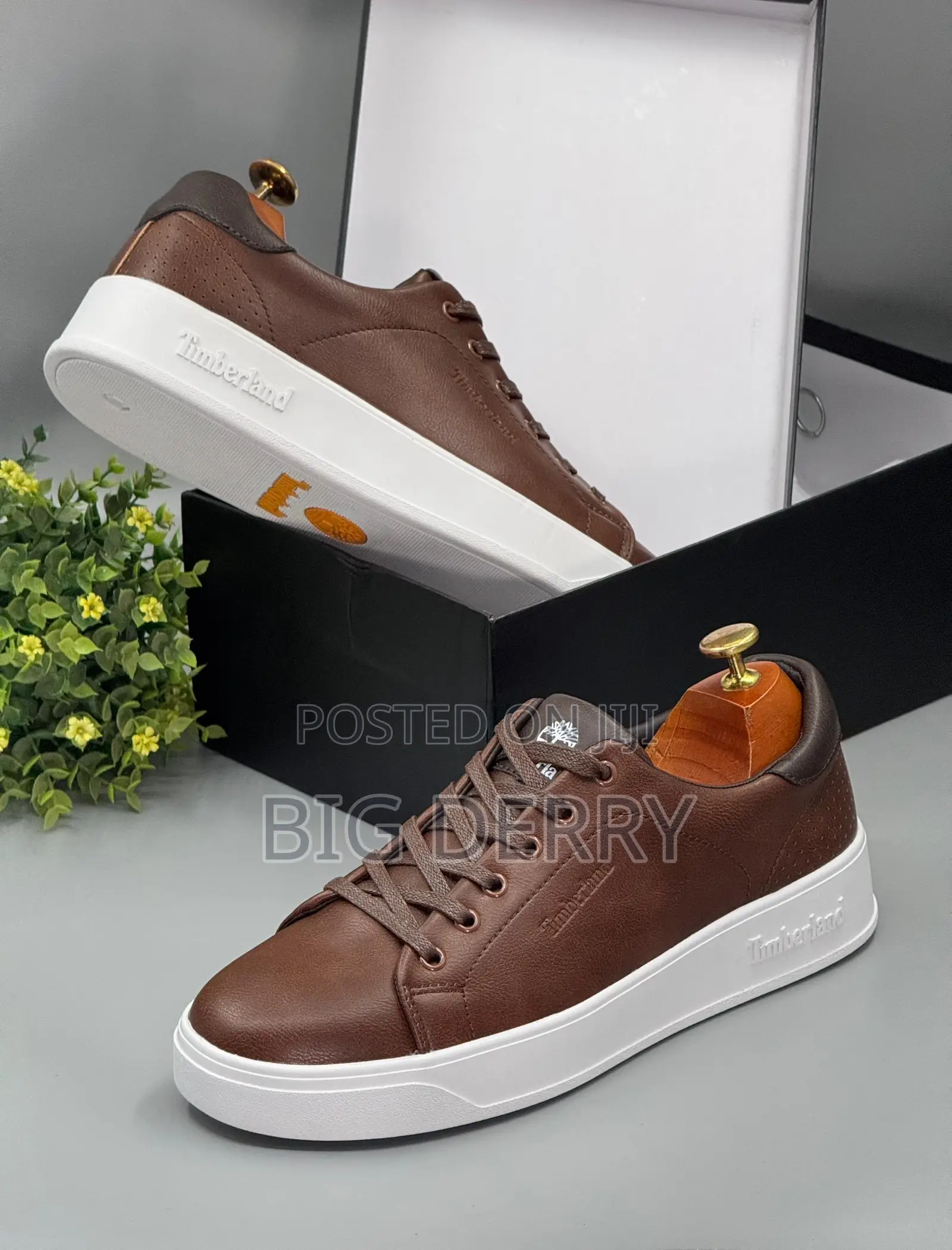 Timberland Coffee and White