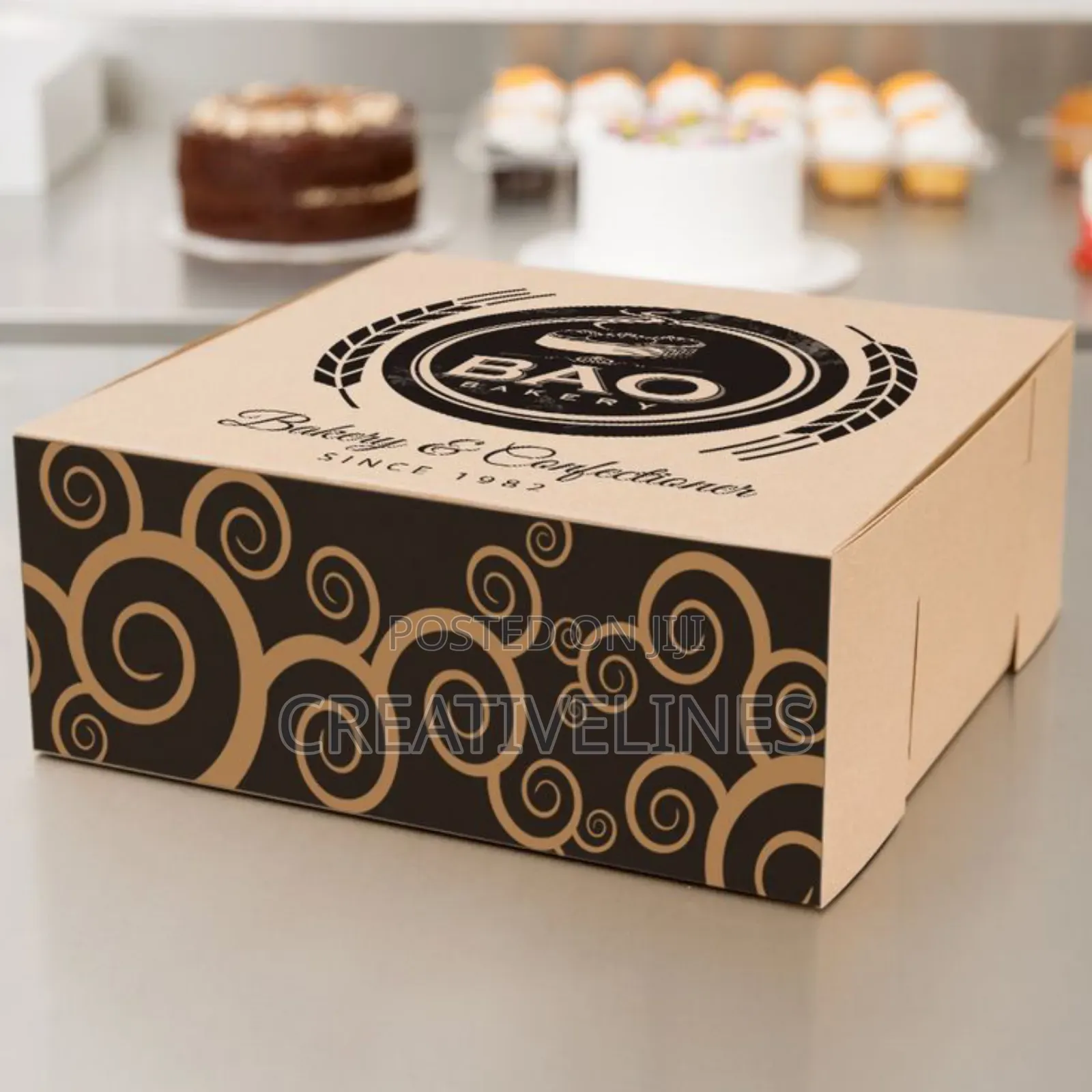 Vanilla and Cake Boxes