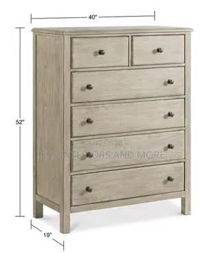 6 Drawer Solid Dresser