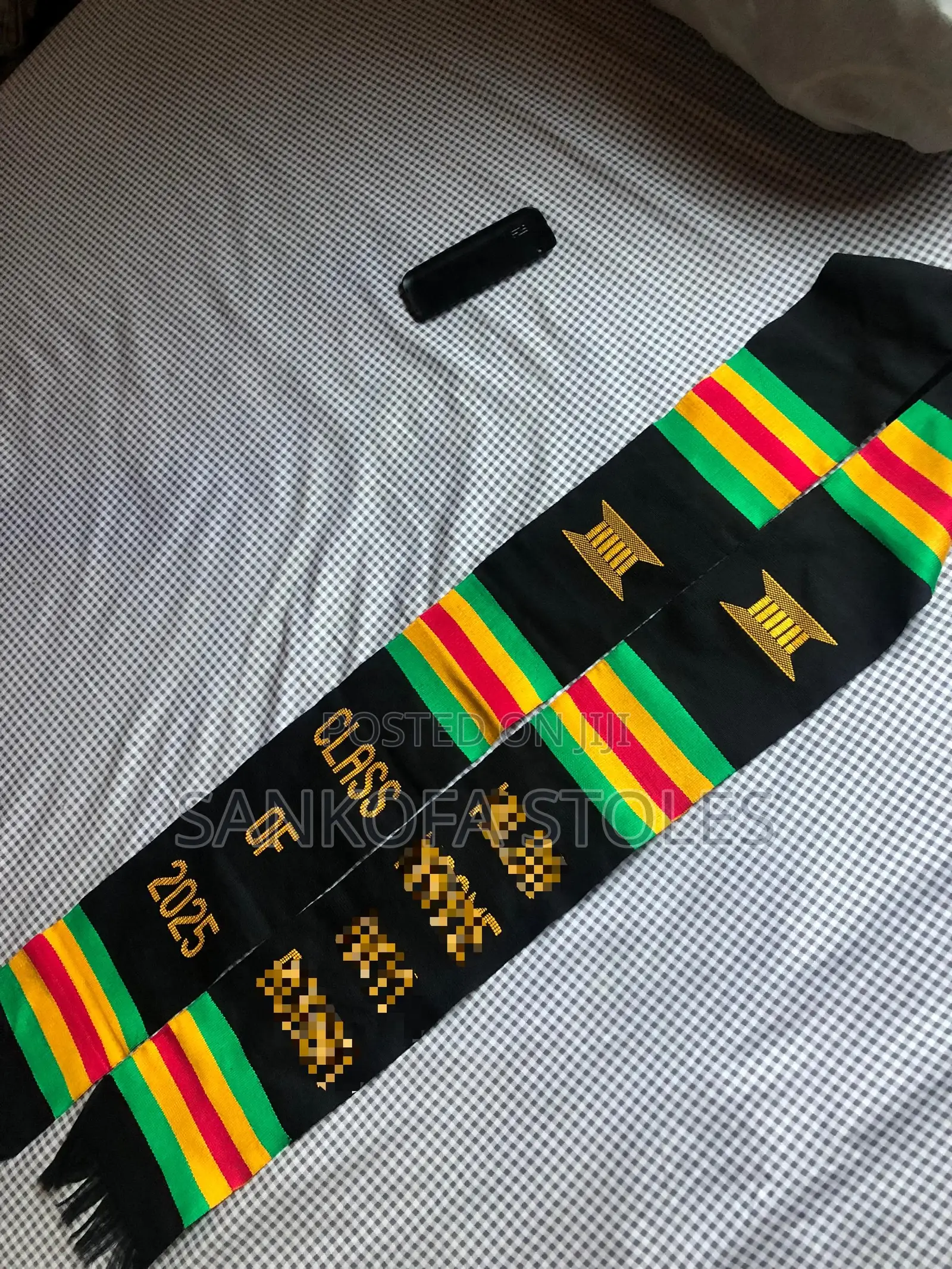 Customized Handwoven Kente Stole