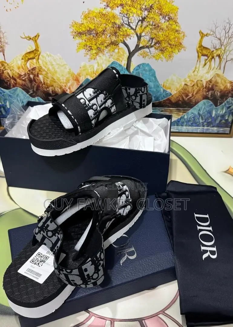 Dior Alpha Sandals Oblique