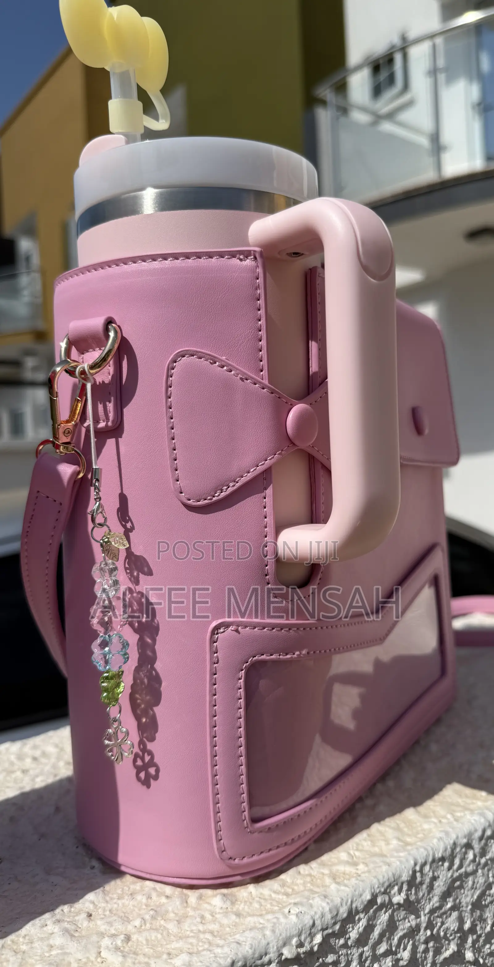 Pink Stanley Crossbody Bag