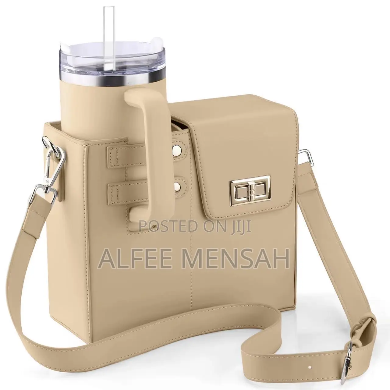 Beige Crossbody Bag