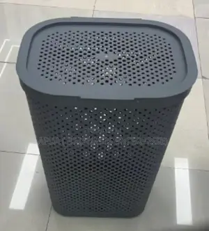 Laundry Basket—60lts (It Comes in White or Ash Color)