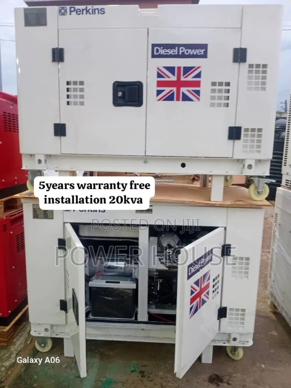 Pulsefire 20kva Diesel Generator Perkins 20kva