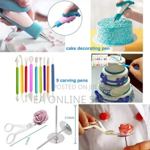 207 Pieces of Cake Decorations Accessories Set