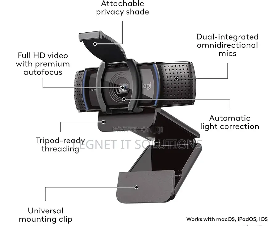 Logitech C920e Webcam