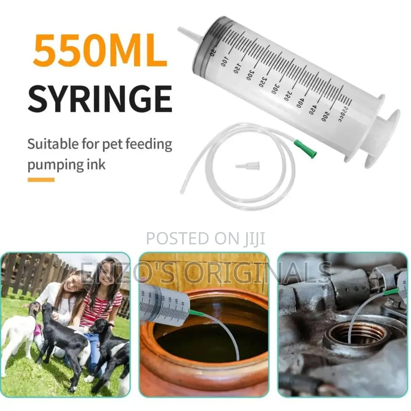 550ml Fluid Extraction Pump Syringe For General Usage.