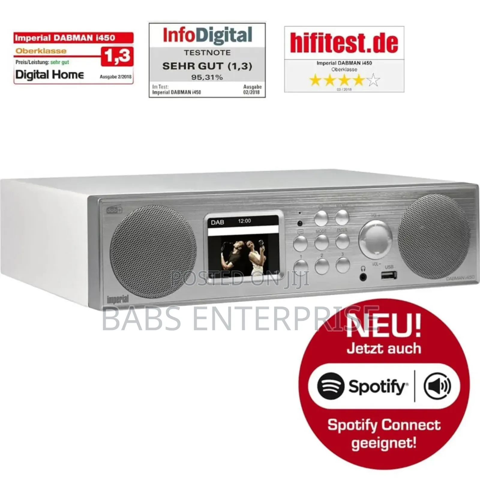 Imperial Dabman I450 Hybrid Stereo Radio Dab+ Fm  Bluetooth