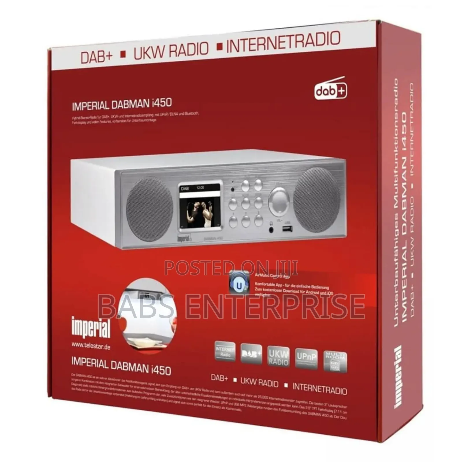 Imperial Dabman I450 Hybrid Stereo Radio Dab+ Fm  Bluetooth