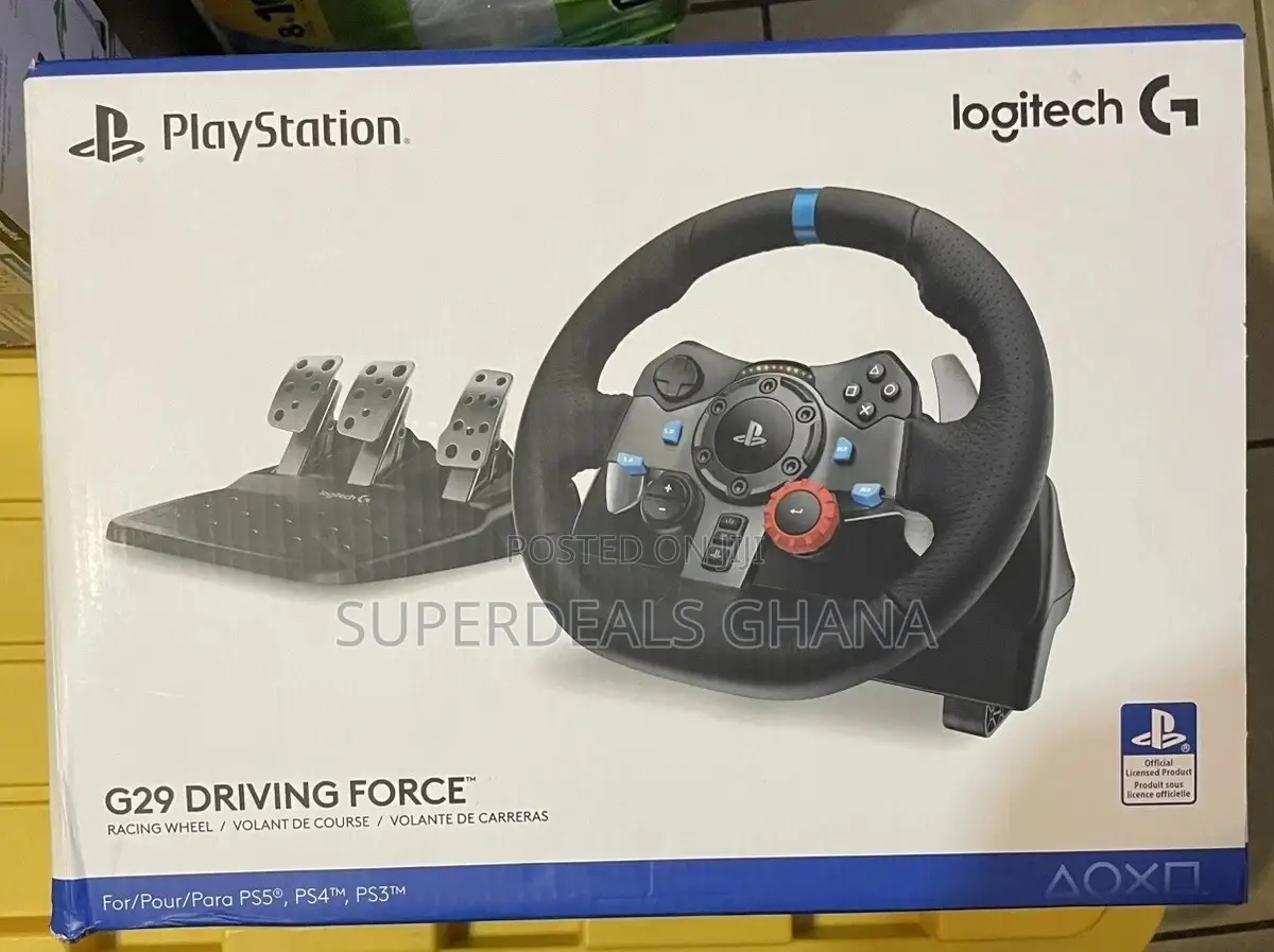 Logitech G29 Driving Force Playstation Ps4ps5 Racing Wheel