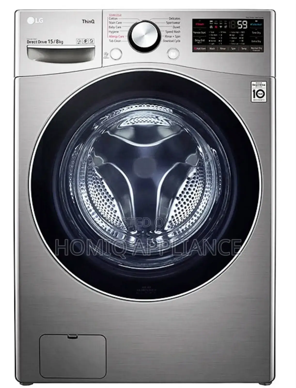 Lg 15/8 Kg Washer Dryer Upgrade Your Laundry Routine