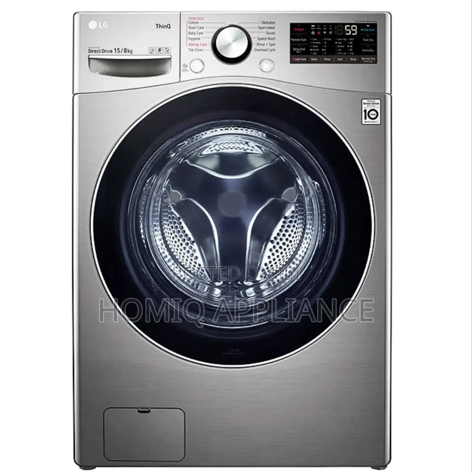 15/8 Lg Washer Dryer Bigger Capacity Thinq Tech