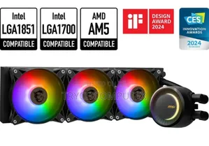 Msi Mag Coreliquid E360 Black - Aio Argb Cpu Liquid Cooler
