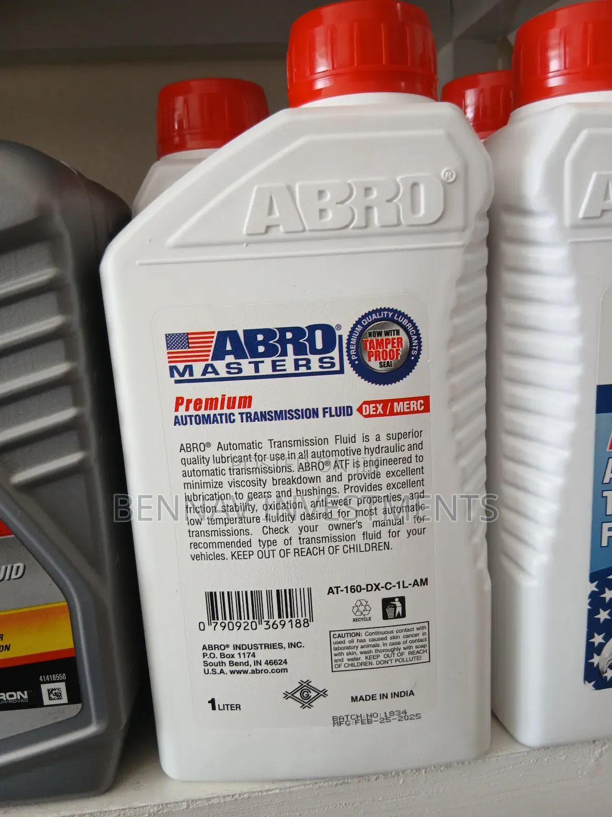 Abro Premium Atf Transmission Fluid Dexron/Mercon