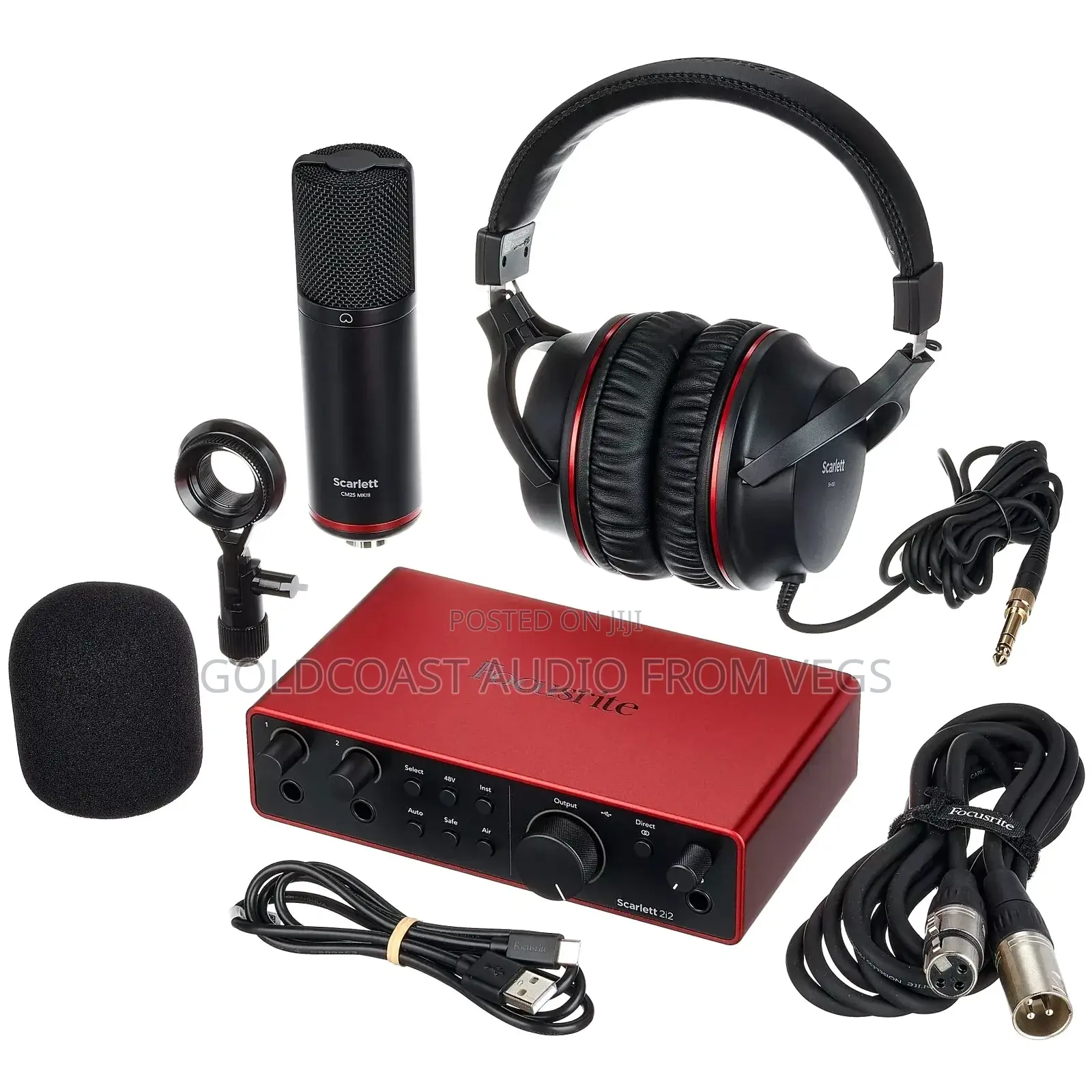 Focusrite 2i2 4th Gen Bundle