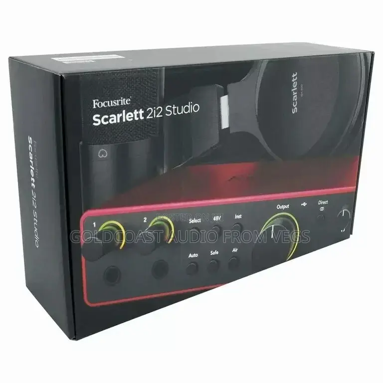 Focusrite 2i2 4th Gen Bundle
