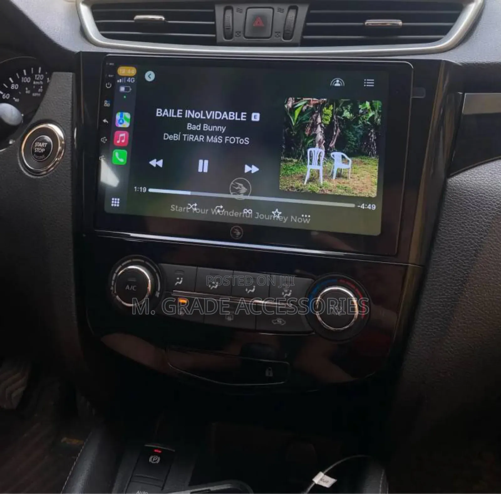 Nissan Qashqai X Trail Android Screen Apple Carplay