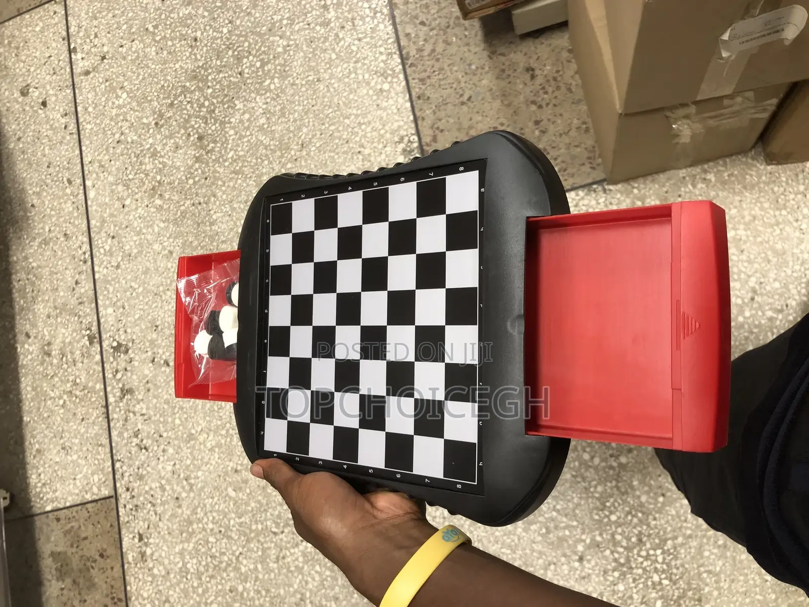 Checkers Magnetic Board