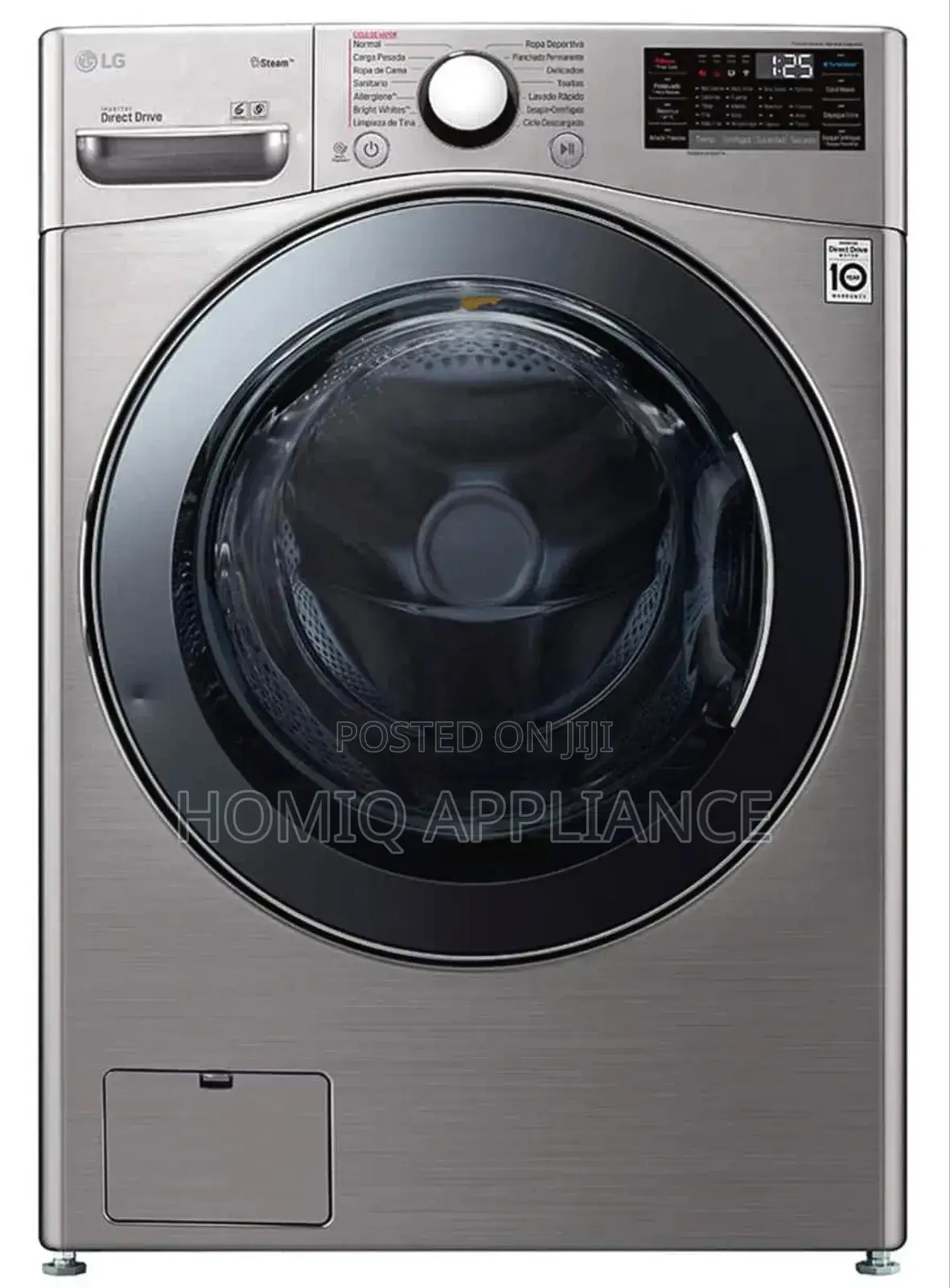 Lg F0l2crv2t2 20kg Dry 12kg Front Load Washer Dryer New