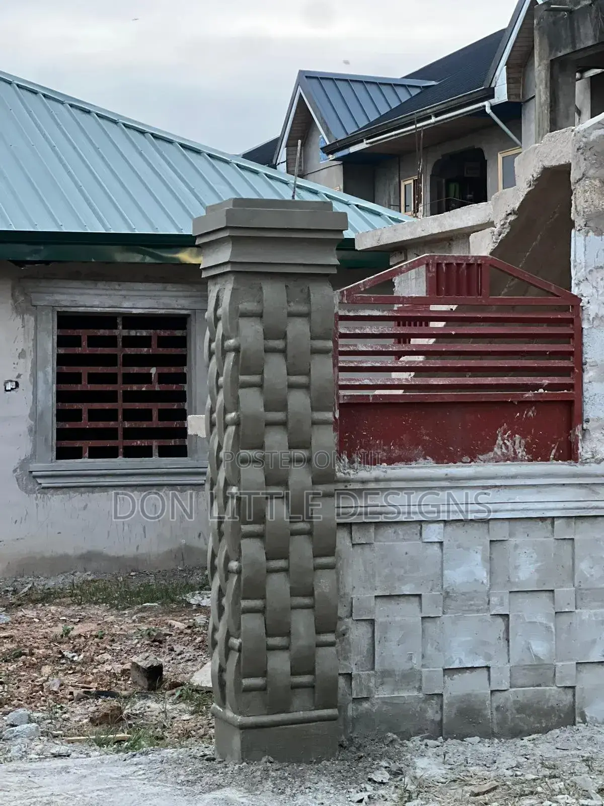 Pillars,Fence Wall and Window Designs