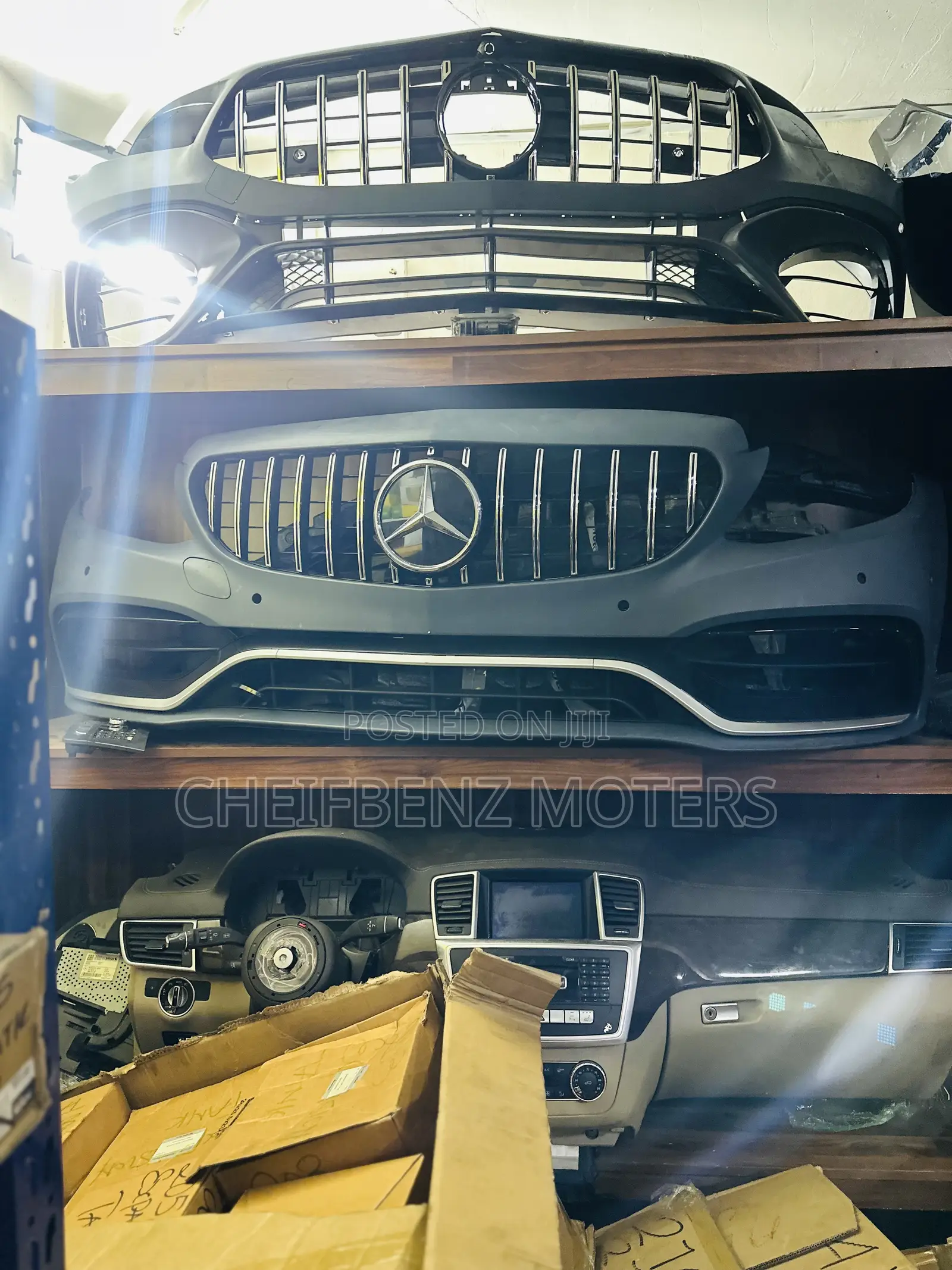 Mercedes Benz C300 C43 Amg Front Bumper