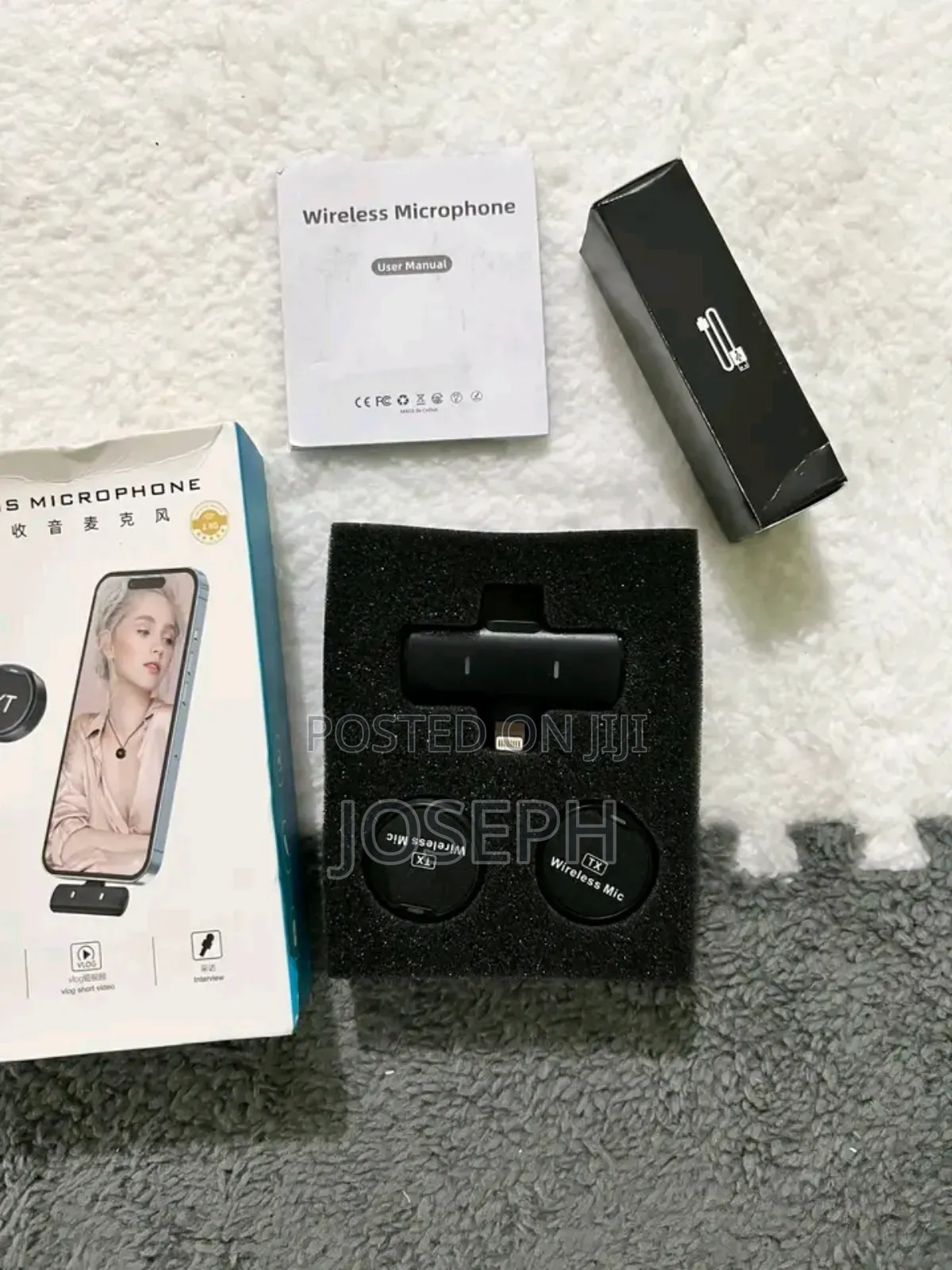 Magnetic Wireless Microphone ,iPhone and Type C